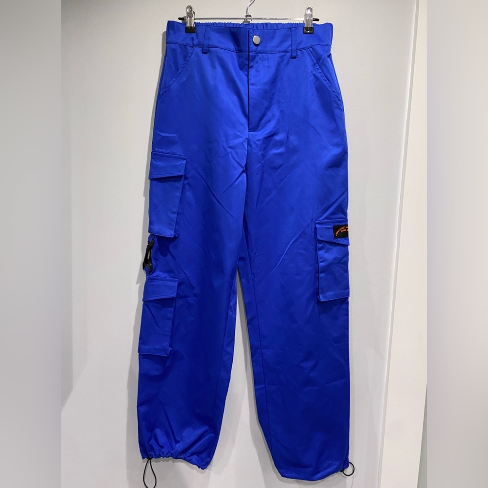 Orange Juice The Brand Blue Cargo Pants (L) (Never Been Worn!)